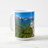 CHÂTEAU DE NEUSCHWANSTEIN - TASSE DE CAFÉ (Devant gauche)