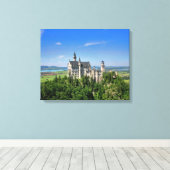 Château de Neuschwanstein toile étirée (Insitu (Plancher de Bois))