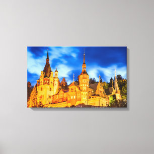 Château de Peles en toile Sinaia