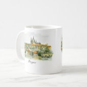 Château de Prague 11 onces. tasse (Devant gauche)