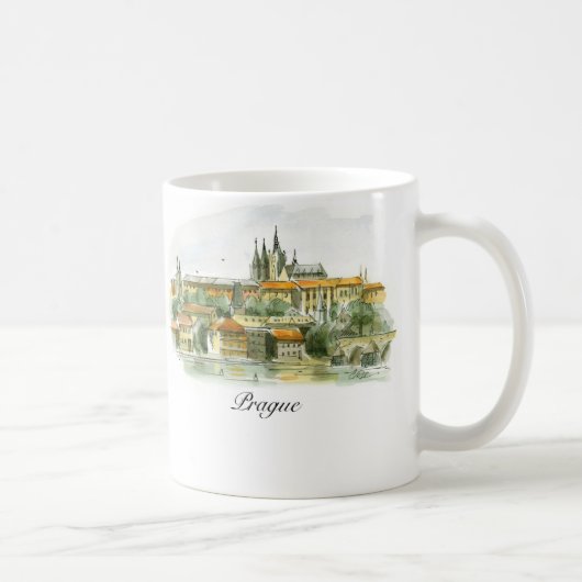 Château de Prague 11 onces. tasse (Droite)