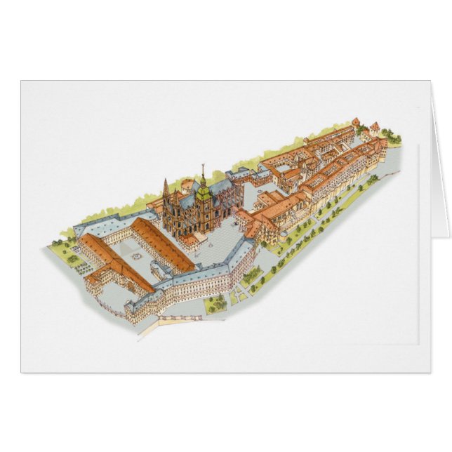 Château de Prague. République Tchèque de Prague (Devant horizontal)