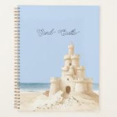 Château de Sable Crème de Plage Ciel Bleu (Devant)