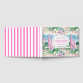 Château de sable rose de Preppy | Livre d'invité d (Complet)