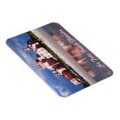 Château de sable St Pete Plage Flexi Magnet (Côté Droit)