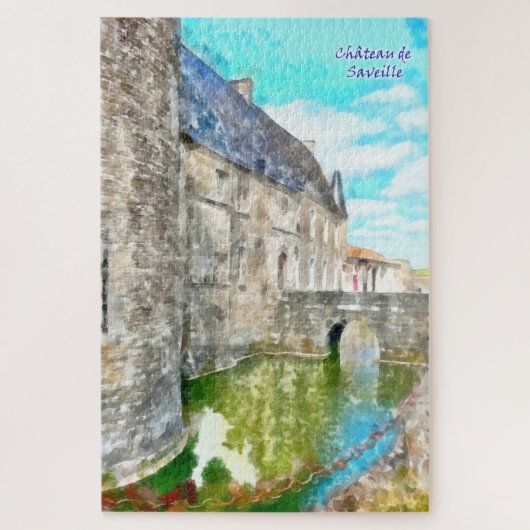 Château de Saveille Legpuzzel (Verticaal)