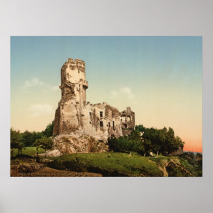 Chateau de Tournoel, Clermont-Ferrand, Frankrijk Poster