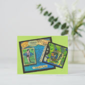 Château de Venise près de la mer Carte postale (Debout devant)