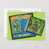 Château de Venise près de la mer Carte postale (Devant / Derrière)