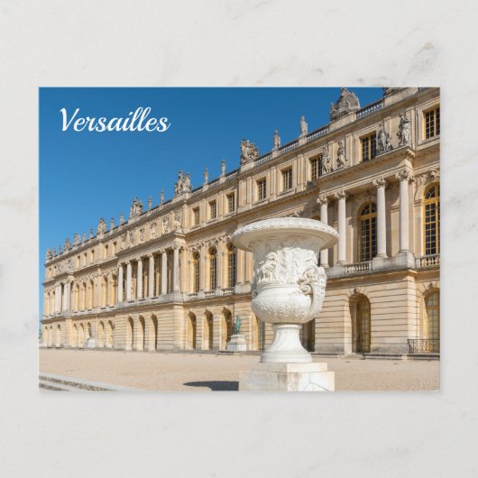 Chateau de Versailles facade - Frankrijk Briefkaart (Voorkant)