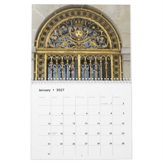 Chateau de Versailles Kalender (Jan 2027)
