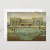 Chateau de Versailles van de tuinzijde Briefkaart (Voorkant / Achterkant)