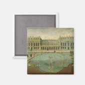 Chateau de Versailles van de tuinzijde Magneet (Voorkant / Achterkant)