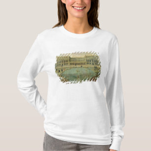 Chateau de Versailles van de tuinzijde T-shirt