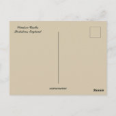 Château de Windsor Berkshire Angleterre Carte post (Dos)