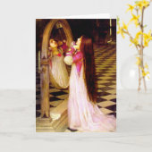 Château d'eau Marianne dans la carte de voeux du (Fleur jaune)