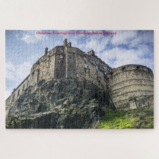 Château d'Édimbourg Ecosse Puzzle (Horizontal)