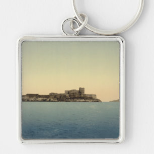 Chateau d'If, Marseille, Frankrijk Sleutelhanger