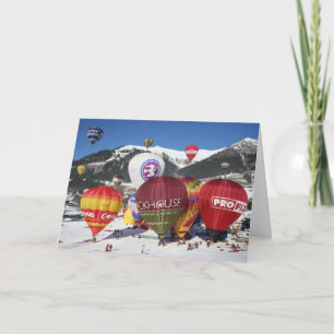 Chateau d'Oex Feestdagen Kaart