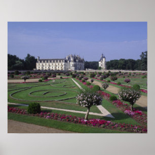 Chateau du Chenonceau, Loire Valley, Poster