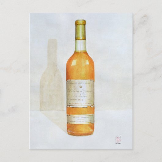 Chateau d'Yquem 2003 Briefkaart (Voorkant)