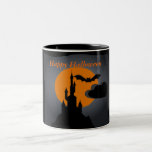 Chateau éffrayant Halloween Mug<br><div class="desc">Chateau éffrayant Halloween Mug</div>