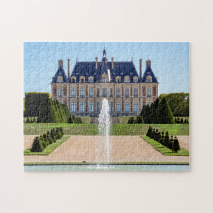 Chateau en parc de Sceaux in de zomer - Frankrijk Legpuzzel
