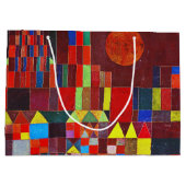 Château et soleil, Paul Klee Grand sac cadeau (Dos)