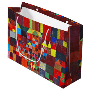 Château et soleil, Paul Klee Grand sac cadeau
