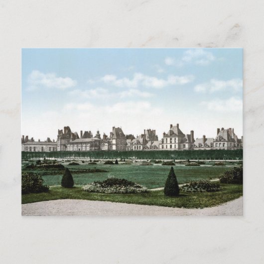 Chateau Fontainebleau Briefkaart (Voorkant)