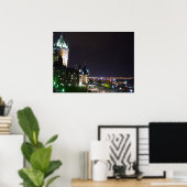 Château Frontenac Boardwalk Québec Poster (Bureau à domicile)