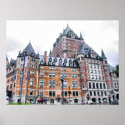 Chateau Frontenac Poster (Voorkant)