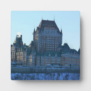 Chateau Frontenac, Quebec, Canada Fotoplaat