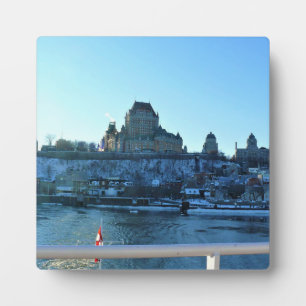 Chateau Frontenac, Quebec, Canada Fotoplaat