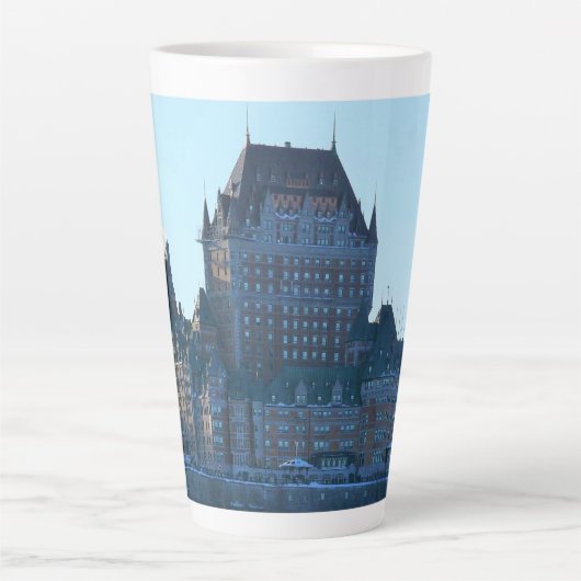 Chateau Frontenac, Quebec, Canada Latte Mok (Voorkant)