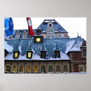 Chateau Frontenac, Quebec, Canada Poster