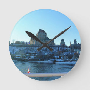 Chateau Frontenac, Quebec, Canada Ronde Klok