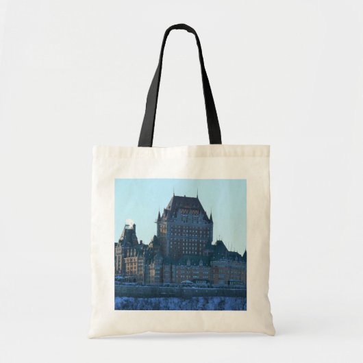 Chateau Frontenac, Quebec, Canada Tote Bag (Voorkant)