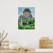 Chateau Frontenac Quebec City Poster (Keuken)