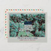 Château-Gaillard in de Loirevallei, Frankrijk Briefkaart (Voorkant / Achterkant)