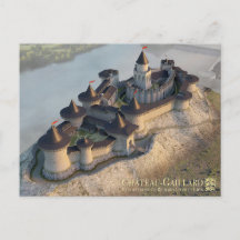 Château-Gaillard kijkt uit op de Kleine Andely,