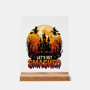 Château Hanté Halloween Sorcières Fous Faisons