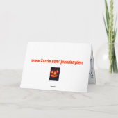 CHÂTEAU HAUNTÉ CARTE HALLOWEEN (Dos)