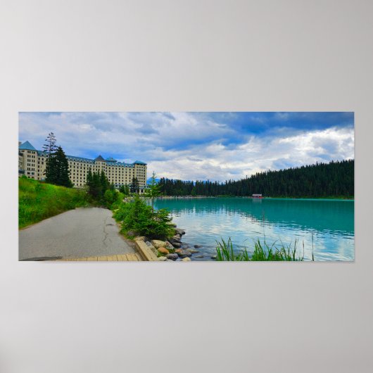 Chateau Lake Louise Alberta Canada Poster (Voorkant)