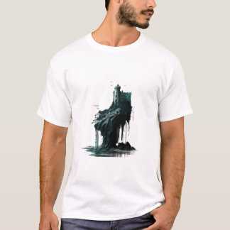 Château Majestueux : T-Shirt Château Médiéval