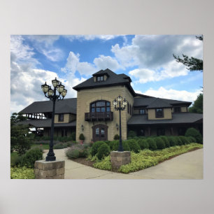 Chateau Morrisette-wijnmakerij, Floyd, Virginia Poster