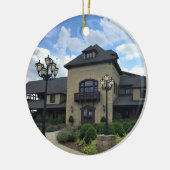 Chateau Morrisette Winery, Floyd, Virginia Keramisch Ornament (Links)