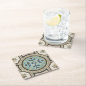 Chateau-panel II Vierkante Kartonnen Onderzetter (Insitu)