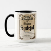 Château Spiteful - Gerijpt in vaten van wrok Mok (Links)