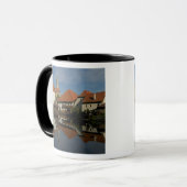 Chateau Tower, Vltava River, Cesky Krumlov Mok (Voorkant links)
